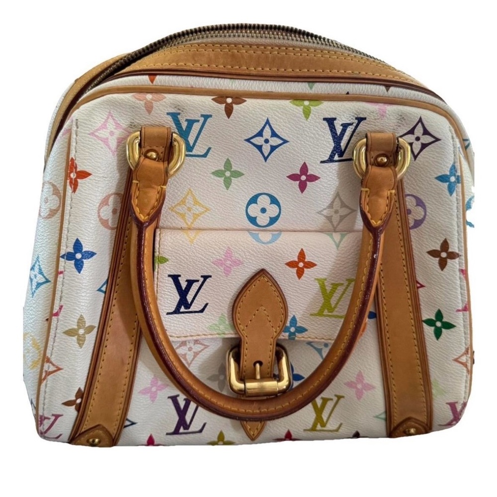 Authentic Limited Edition Vintage Louis Vuitton Multicolor Monogram Handbag